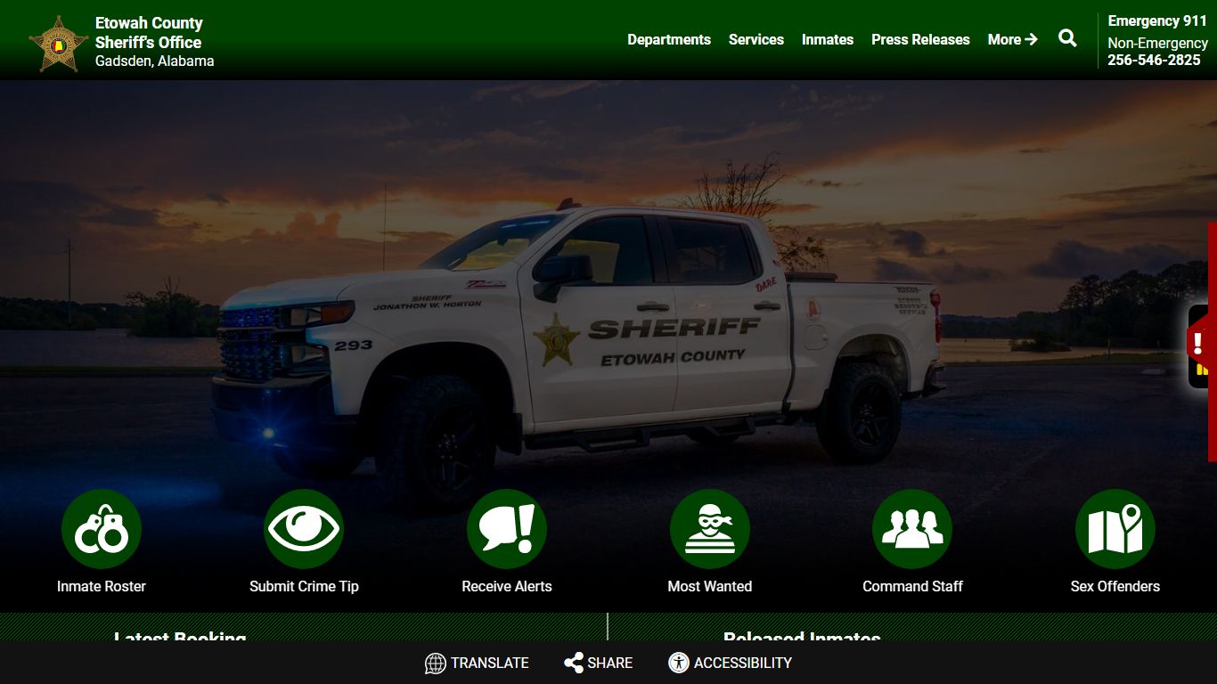 Inmate Roster (531) - Etowah County Sheriff
